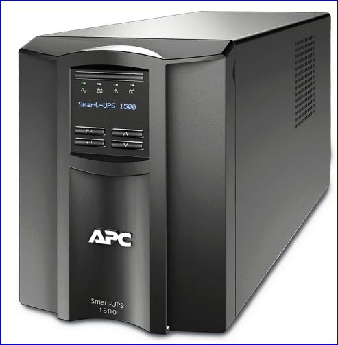 APC SMART UPS (SMT), 1500VA,  230V, LCD, TOWER WITH         SMART SLOT - 3YR WTY
